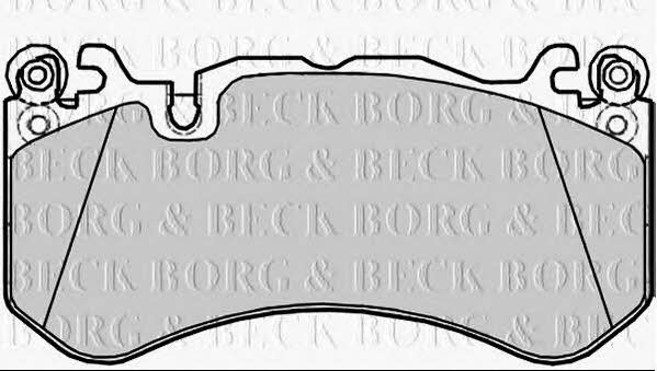 Borg & beck BBP2385 Brake Pad Set, disc brake BBP2385
