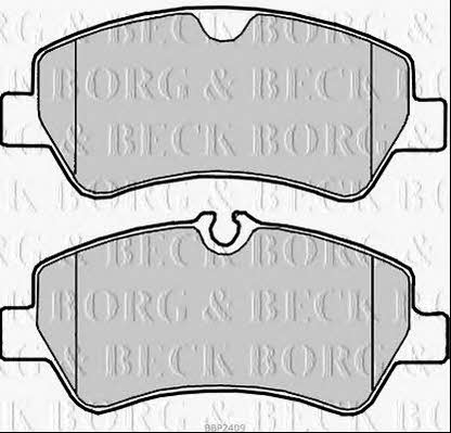 Borg & beck BBP2409 Brake Pad Set, disc brake BBP2409