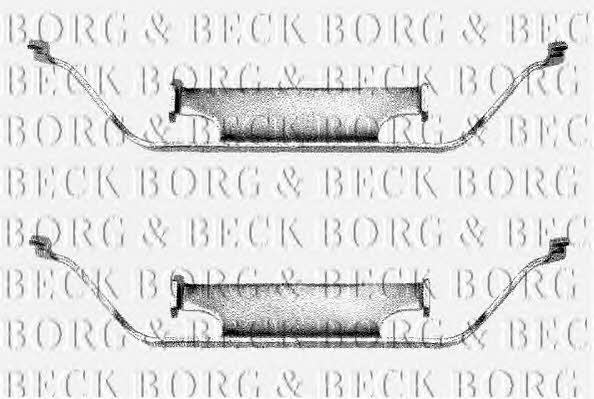 Borg & beck BBK1011 Mounting kit brake pads BBK1011