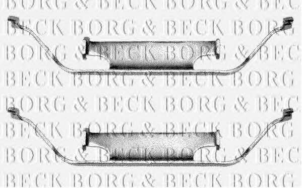 Borg & beck BBK1013 Mounting kit brake pads BBK1013