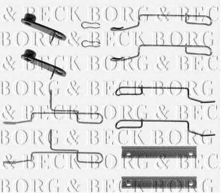 Borg & beck BBK1020 Mounting kit brake pads BBK1020