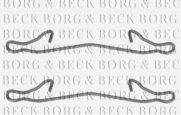 Borg & beck BBK1036 Mounting kit brake pads BBK1036