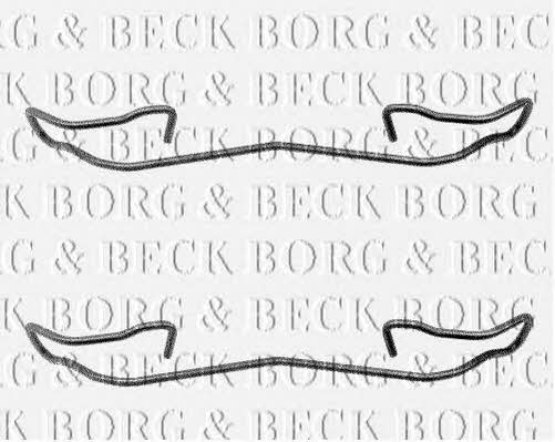 Borg & beck BBK1039 Mounting kit brake pads BBK1039