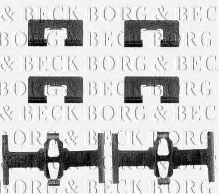 Borg & beck BBK1053 Mounting kit brake pads BBK1053
