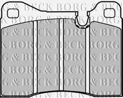 Borg & beck BBP1013 Brake Pad Set, disc brake BBP1013