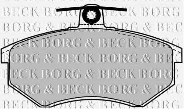 Borg & beck BBP1027 Brake Pad Set, disc brake BBP1027