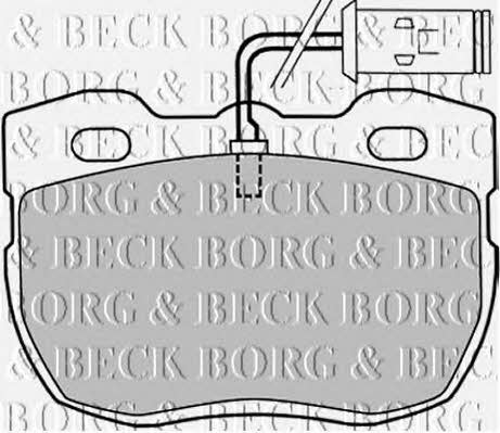 Borg & beck BBP1028 Brake Pad Set, disc brake BBP1028