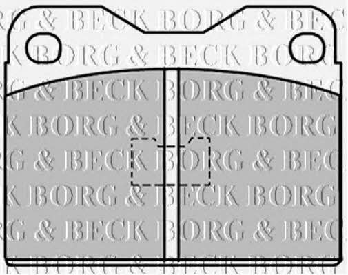 Borg & beck BBP1033 Brake Pad Set, disc brake BBP1033