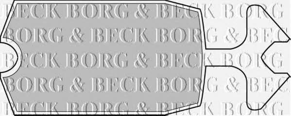 Borg & beck BBP1034 Brake Pad Set, disc brake BBP1034
