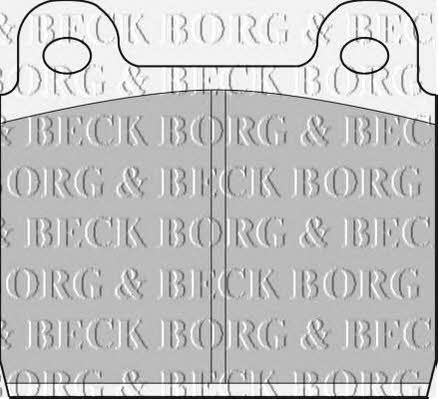 Borg & beck BBP1041 Brake Pad Set, disc brake BBP1041