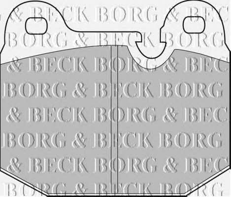 Borg & beck BBP1043 Brake Pad Set, disc brake BBP1043