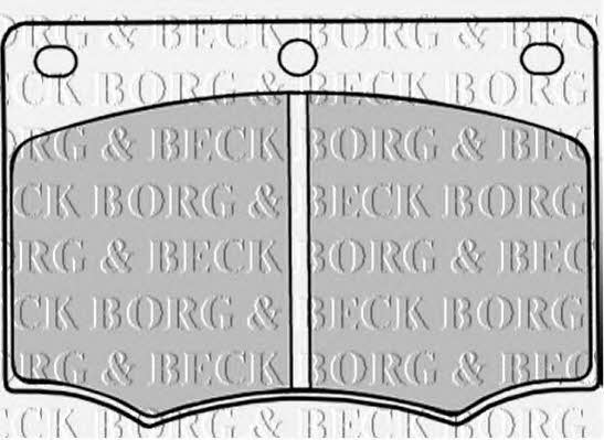 Borg & beck BBP1044 Brake Pad Set, disc brake BBP1044