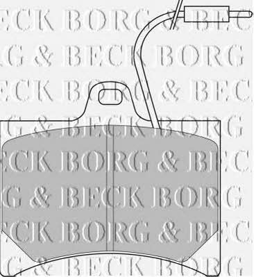 Borg & beck BBP1045 Brake Pad Set, disc brake BBP1045