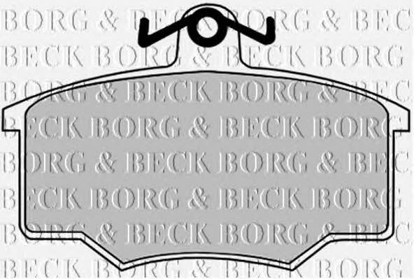 Borg & beck BBP1049 Brake Pad Set, disc brake BBP1049
