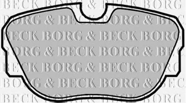 Borg & beck BBP1050 Brake Pad Set, disc brake BBP1050