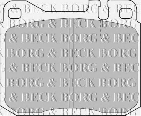 Borg & beck BBP1061 Brake Pad Set, disc brake BBP1061