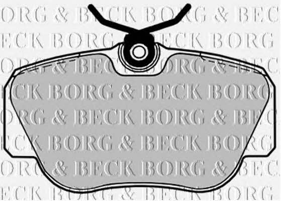 Borg & beck BBP1063 Brake Pad Set, disc brake BBP1063