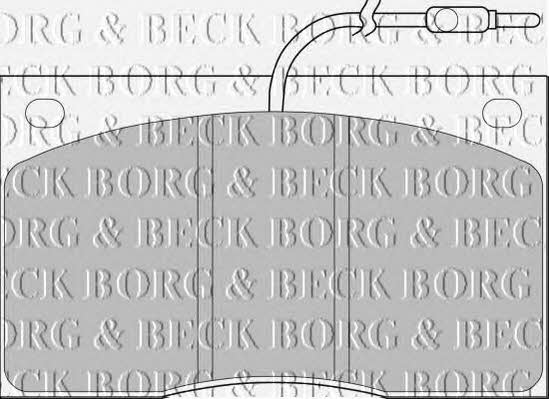 Borg & beck BBP1065 Brake Pad Set, disc brake BBP1065