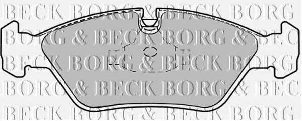 Borg & beck BBP1067 Brake Pad Set, disc brake BBP1067