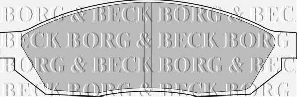 Borg & beck BBP1071 Brake Pad Set, disc brake BBP1071