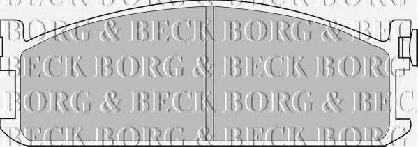Borg & beck BBP1075 Brake Pad Set, disc brake BBP1075