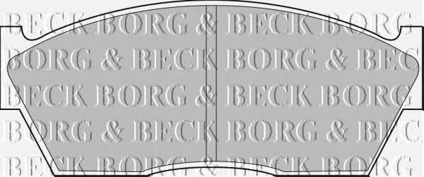 Borg & beck BBP1077 Brake Pad Set, disc brake BBP1077
