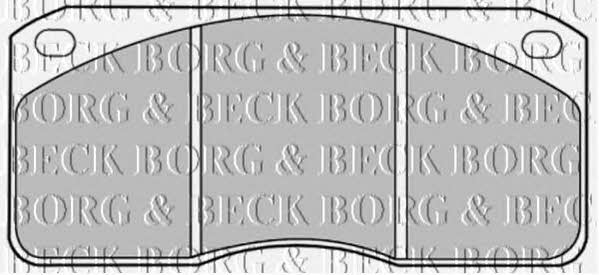 Borg & beck BBP1083 Brake Pad Set, disc brake BBP1083