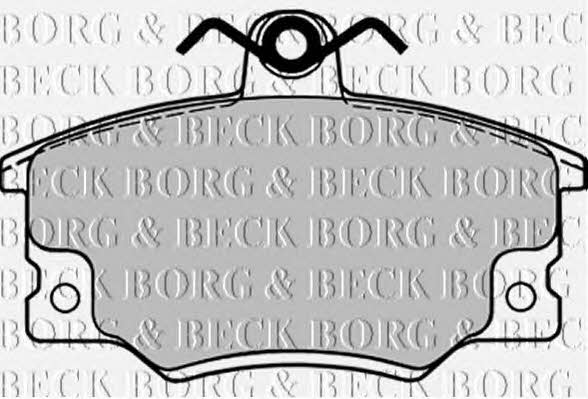 Borg & beck BBP1090 Brake Pad Set, disc brake BBP1090