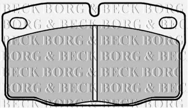 Borg & beck BBP1092 Brake Pad Set, disc brake BBP1092