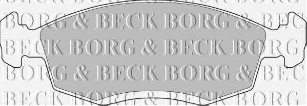 Borg & beck BBP1100 Brake Pad Set, disc brake BBP1100