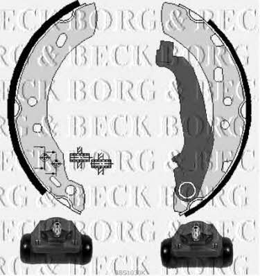 Borg & beck BBS1030K Brake shoe set BBS1030K