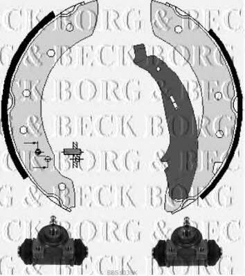 Borg & beck BBS1039K Brake shoe set BBS1039K