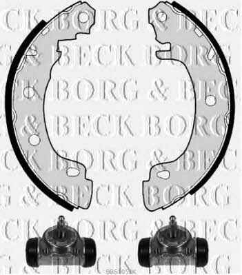 Borg & beck BBS1052K Brake shoe set BBS1052K