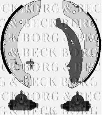 Borg & beck BBS1055K Brake shoe set BBS1055K