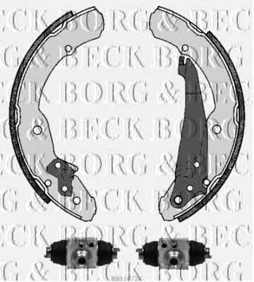Borg & beck BBS1072K Brake shoe set BBS1072K