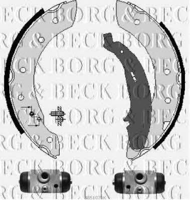 Borg & beck BBS1076K Brake shoe set BBS1076K