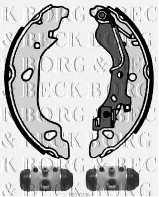 Borg & beck BBS1079K Brake shoe set BBS1079K