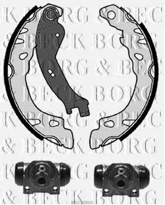 Borg & beck BBS1086K Brake shoe set BBS1086K