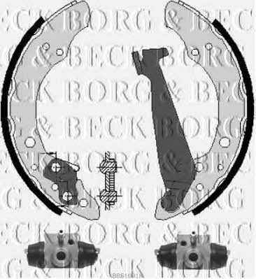 Borg & beck BBS1091K Brake shoe set BBS1091K