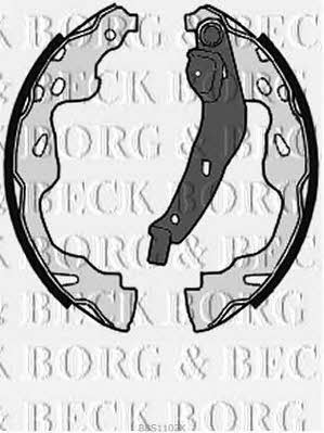 Borg & beck BBS1102K Brake shoe set BBS1102K