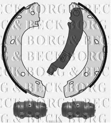 Borg & beck BBS1112K Brake shoe set BBS1112K