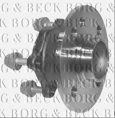 Borg & beck BWK1071 Wheel hub with rear bearing BWK1071