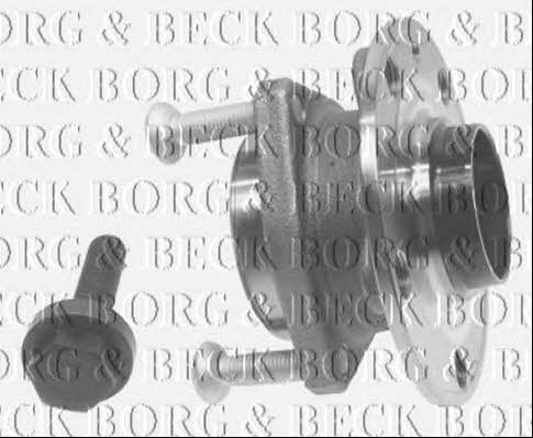 Borg & beck BWK1100 Wheel hub with front bearing BWK1100