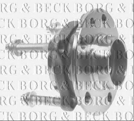 Borg & beck BWK1123 Wheel hub with rear bearing BWK1123