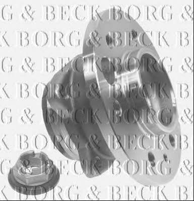 Borg & beck BWK1200 Wheel hub with rear bearing BWK1200