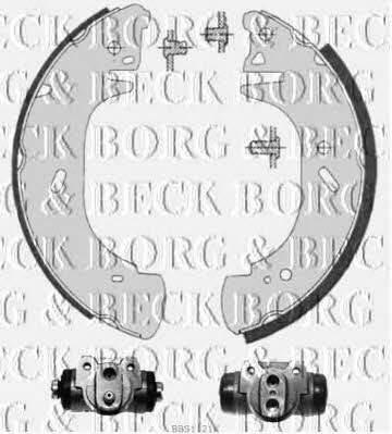 Borg & beck BBS1121K Brake shoe set BBS1121K