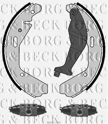 Borg & beck BBS1134K Brake shoe set BBS1134K