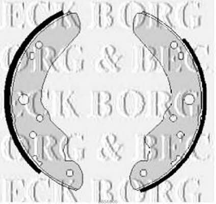 Borg & beck BBS6006 Brake shoe set BBS6006