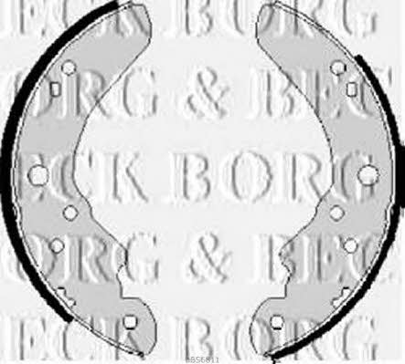 Borg & beck BBS6011 Brake shoe set BBS6011