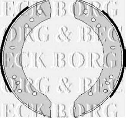 Borg & beck BBS6016 Brake shoe set BBS6016